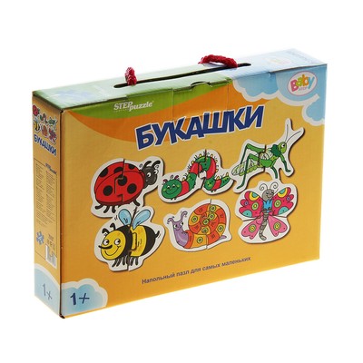 Напольный пазл-мозаика «Букашки» (Baby Step) (малые)