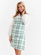 Фартук кухонный «Этель» Eucalyptus, в клетку, 60×70 см, 100% хлопок, саржа 190 г/м² - Фото 2