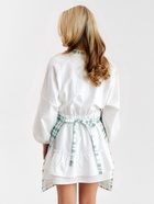 Фартук кухонный «Этель» Eucalyptus, в клетку, 60×70 см, 100% хлопок, саржа 190 г/м² - Фото 4