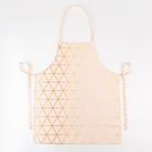 Фартук кухонный «Этель» Real Beauty 60×70 см, 100% хлопок, саржа 190 г/м² - Фото 2