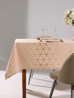 Скатерть "Этель" Real Beauty 146х110см, 100%хл, саржа 190 гр/м2