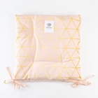 Сидушка на стул "Этель" Real Beauty 42х42х7 см, 100% хлопок, саржа 190 г/м2 5511183