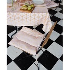 Сидушка на стул "Этель" Real Beauty 42х42х7 см, 100% хлопок, саржа 190 г/м2 5511183