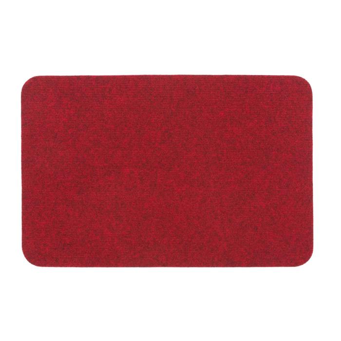 Коврик Soft 40x60 см, цвет бордовый - Фото 1
