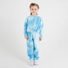 Костюм для девочки (свитшот, брюки) MINAKU: Casual Collection KIDS цвет голубой, р-р 98 6436799 - фото 1615541