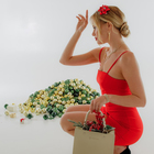 Серьги висячие «Дождь» звезда, цвет золото, 7 см 6705796