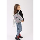 Рюкзак, отдел на молнии, наружный карман, светоотражающий, цвет серый - Фото 6