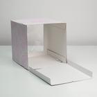 Коробка для торта с окном, кондитерская упаковка Special for you 30 х 30 х 30 см (комплект 2 шт) - фото 24010611