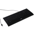 Клавиатура Logitech Comfort K280E, проводная, мембранная, 104 клавиши, USB, черная - Фото 1