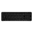 Комплект клавиатура и мышь Logitech MK220, беспроводной, мембранный, 1000 dpi, USB, черный - Фото 2