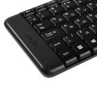 Комплект клавиатура и мышь Logitech MK220, беспроводной, мембранный, 1000 dpi, USB, черный - Фото 3