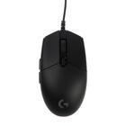 Мышь Logitech G102, игровая, проводная, 6 кнопок, подсветка, 8000 dpi, USB, черная - Фото 3