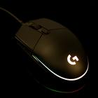 Мышь Logitech G102, игровая, проводная, 6 кнопок, подсветка, 8000 dpi, USB, черная - Фото 7