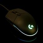 Мышь Logitech G102, игровая, проводная, 6 кнопок, подсветка, 8000 dpi, USB, черная - Фото 8