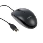 Мышь Logitech M100, проводная, оптическая, 1000 dpi, USB, черная - Фото 1