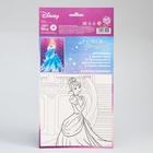 Аппликация перьями, 14,8*21 см, "Золушка", Принцессы - фото 37306975