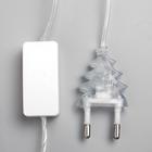 УЦЕНКА Гирлянда «Нить» 5 м с насадками «Клубки лиловые», IP20, прозрачная нить, 20 LED, свечение белое, 220 В - Фото 8