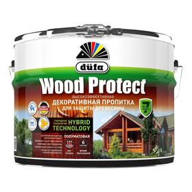 Пропитка dufa для защиты древесины WOOD PROTECT, бесцветная, полуматовая, 2,5л