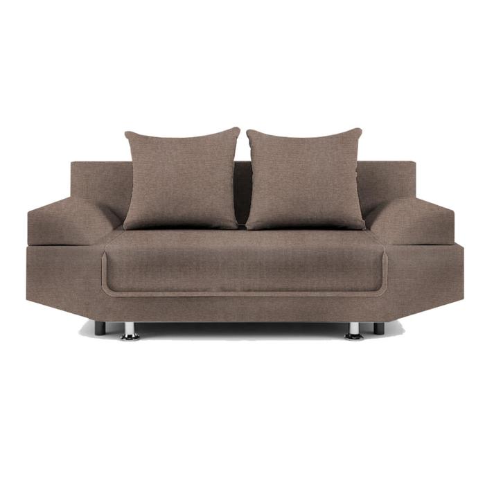 Диван прямой «Анюта», еврокнижка, рогожка, цвет savana plus/arben beige - Фото 1