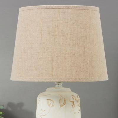 Лампа настольная RISALUX 16352/1, E14, 40 Вт, 22×22×36 см, бело-бежевый