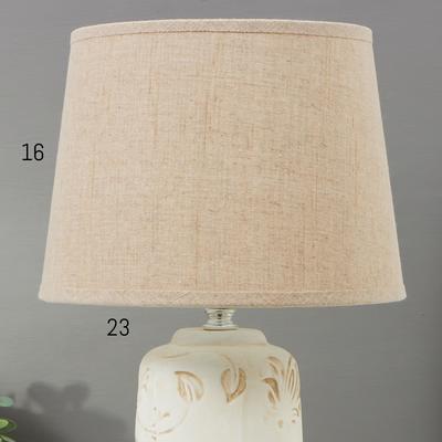 Лампа настольная RISALUX 16352/1, E14, 40 Вт, 22×22×36 см, бело-бежевый