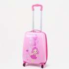 Чемодан детский 27 л (XS) HappyAnt, отдел на молнии, розовый - Фото 1