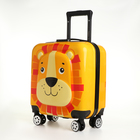 Чемодан детский 32 л (XS), Bear Toy, отдел на молнии, цвет оранжевый - фото 318490033