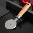 Нож для пиццы и теста Доляна «Древо», 20.5 см, бежевый - Фото 1