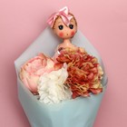 Букет с игрушкой «Кукла Мила» 5459663