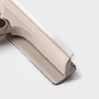 Окномойка со стальной ручкой Доляна, 28×6×115 см, насадка микрофибра - Фото 4