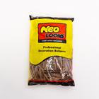 Шар для твистинга латексный 150", макарун, набор 100 шт., цвет коричневый - фото 24051733