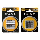 Батарейка солевая Sony New Ultra, AAA, R03-4BL, 1.5В, блистер, 4 шт. - Фото 2