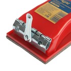 Брусок для шлифования ТУНДРА, пластиковый, металлические зажимы, 160×85 мм - Фото 3