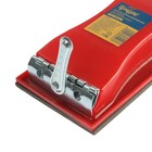 Брусок для шлифования ТУНДРА, пластиковый, металлические зажимы, 210×105 мм - Фото 3