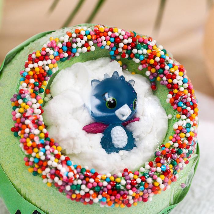 Бомбочка для ванн Bomb Master «Зоопарк» зелёные, 290 г - Фото 1