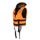 Жилет спасательный Flinc двухсторонний 80 кг (оранжевая основа, камуфляж внутри) - Фото 2