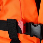 Жилет спасательный Flinc двухсторонний 80 кг (оранжевая основа, камуфляж внутри) - Фото 6