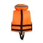 Жилет спасательный Flinc двухсторонний 100 кг (оранжевая основа, камуфляж внутри) - фото 9193830