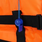 Жилет спасательный Flinc двухсторонний 100 кг (оранжевая основа, камуфляж внутри) - фото 9193833