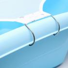 Гамак для купания новорожденных, сетка для ванночки детской, «Куп-куп» 80 cм., Premium цвет белый