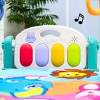 Развивающий музыкальный коврик «Пляж», пианино, 4 игрушки, зеркало, размер 73x48 см - Фото 5