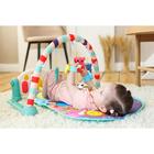 Развивающий музыкальный коврик «Пляж», пианино, 4 игрушки, зеркало, размер 73x48 см - Фото 2