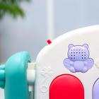 Развивающий музыкальный коврик «Пляж», пианино, 4 игрушки, зеркало, размер 73x48 см - Фото 6