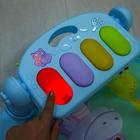 Развивающий музыкальный коврик «Малыш», пианино, 4 игрушки, зеркало, размер 73х48 см - Фото 12