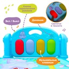 Развивающий музыкальный коврик «Малыш», пианино, 4 игрушки, зеркало, размер 73х48 см - Фото 5