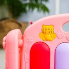 Развивающий музыкальный коврик «Малыш», пианино, 4 игрушки, зеркало, размер 110×83 см - Фото 14