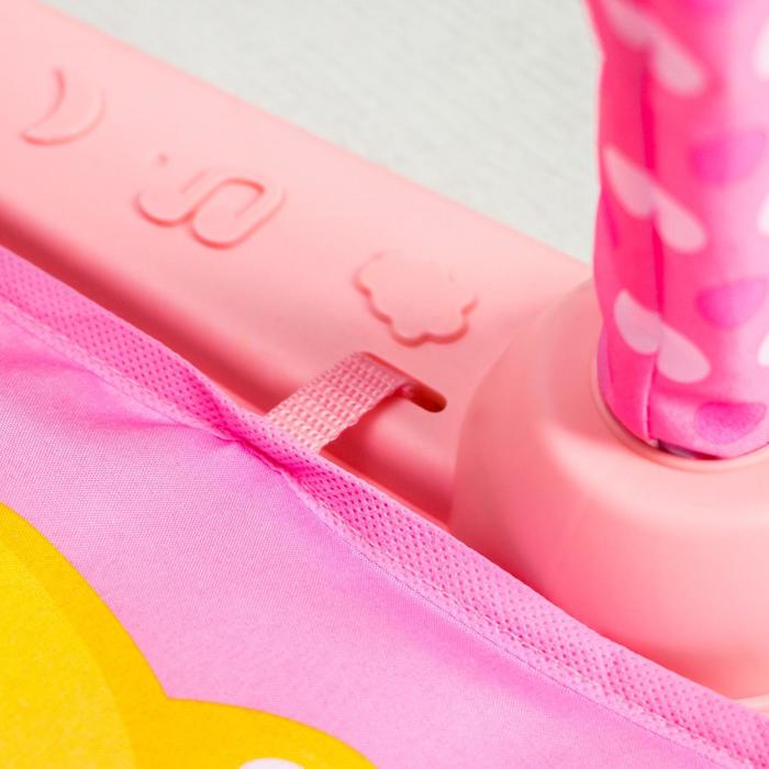 Развивающий коврик «Счастливые малыши», с пианино, розовый 49487