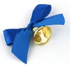 Колокольчик на булавке с бантом на Выпускной, синий, d = 2,6 см - Фото 3