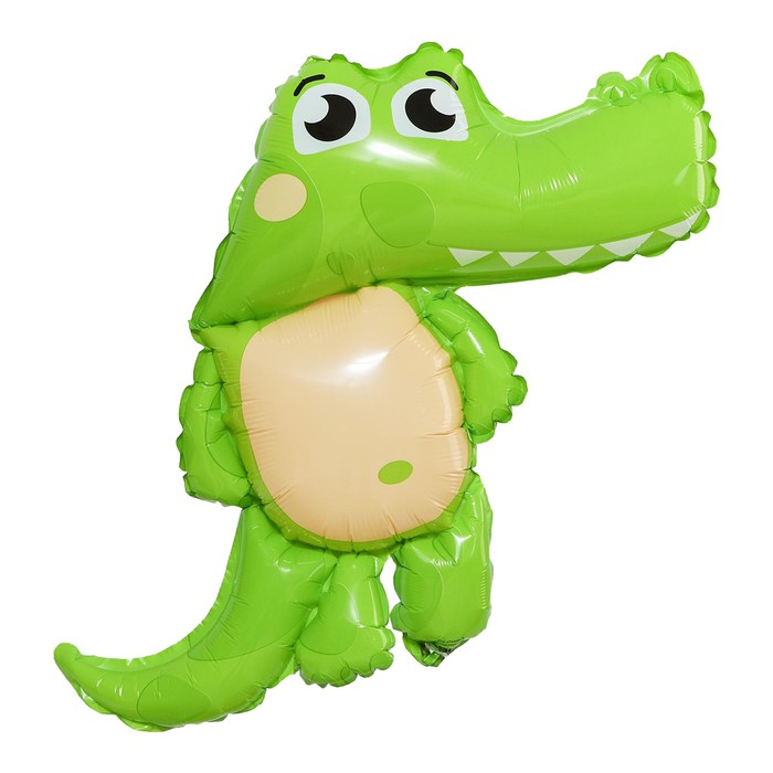 Шар-игрушка полимерный 22" «Крокодильчик» - Фото 1