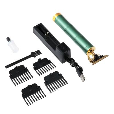 Машинка для стрижки LTRI-26, 5 Вт, 2500 мАч, насадки 1.5/2/3/4, от АКБ, зелёная